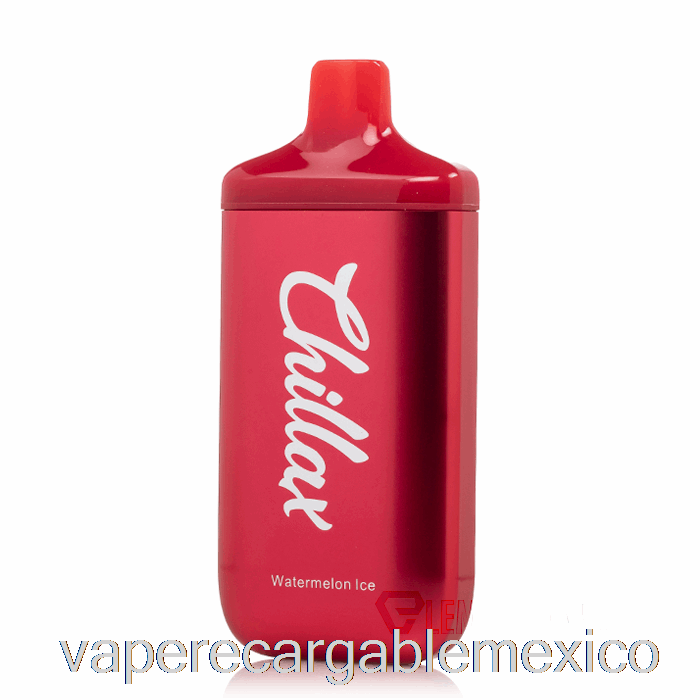Vape Recargable Chillax 9000 Desechable Sandía Hielo